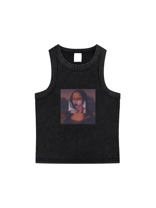 Mona Lisa Icon | Graphic Tank Top
