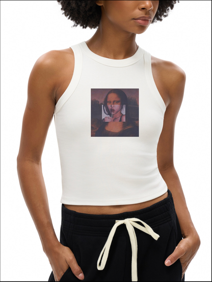 Mona Lisa Icon | Graphic Tank Top