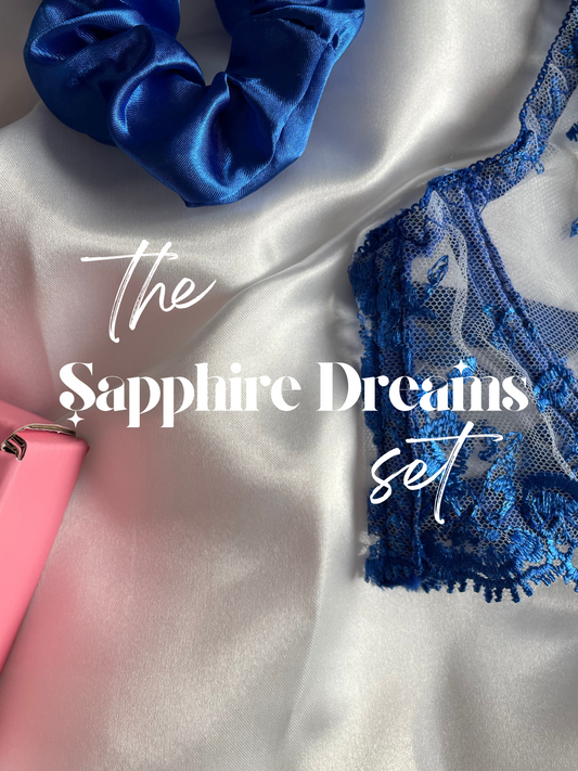 Sapphire Dreams Lingerie Set 💙✨