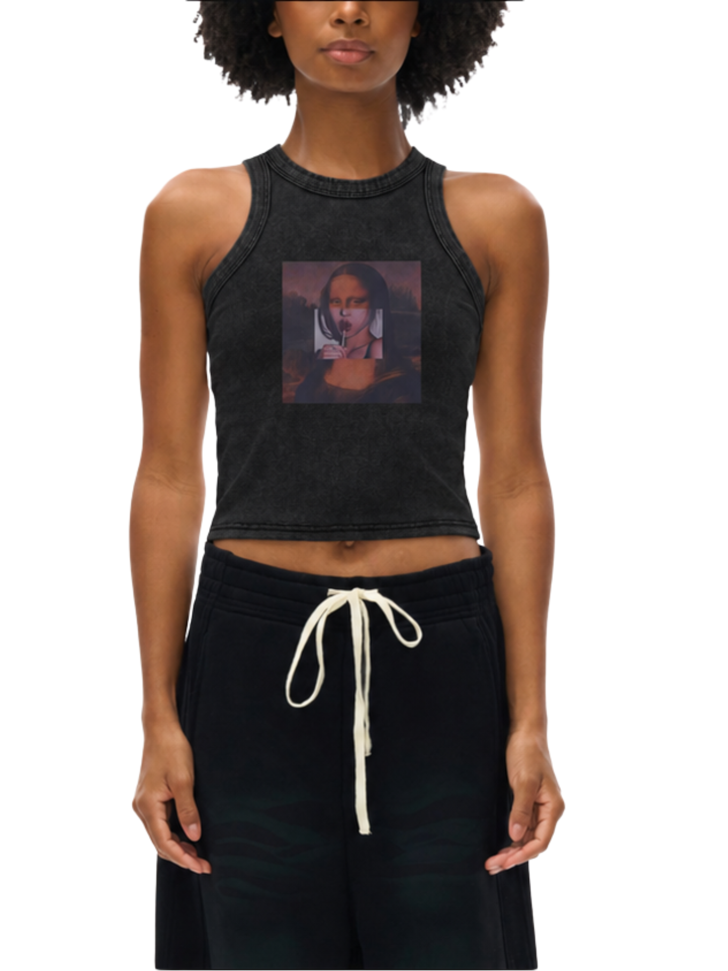 Mona Lisa Icon | Graphic Tank Top