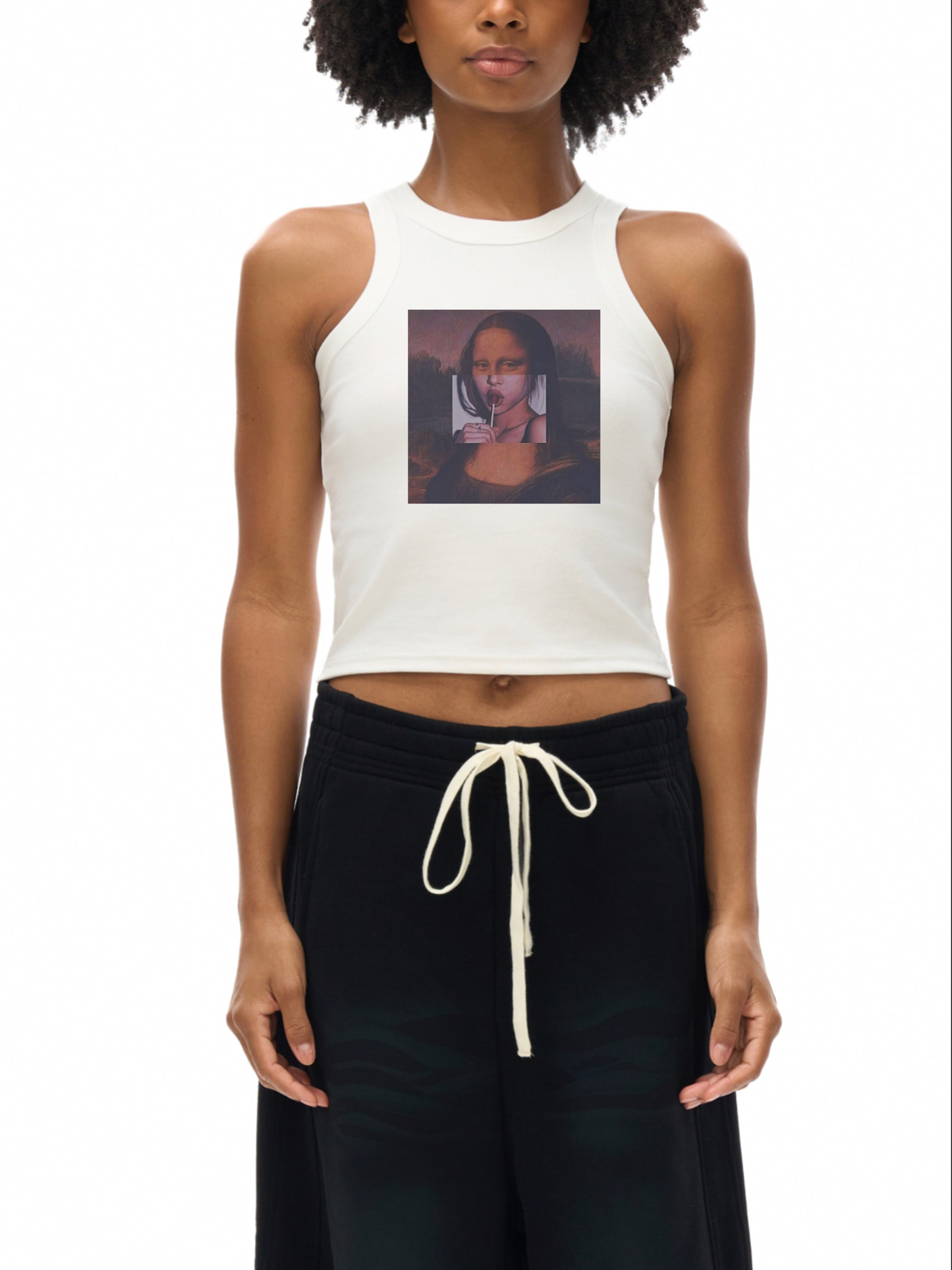 Mona Lisa Icon | Graphic Tank Top