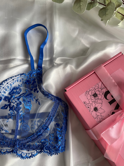 Sapphire Dreams Lingerie Set 💙✨