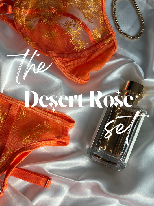 Desert Rose Lingerie Set 🧡✨