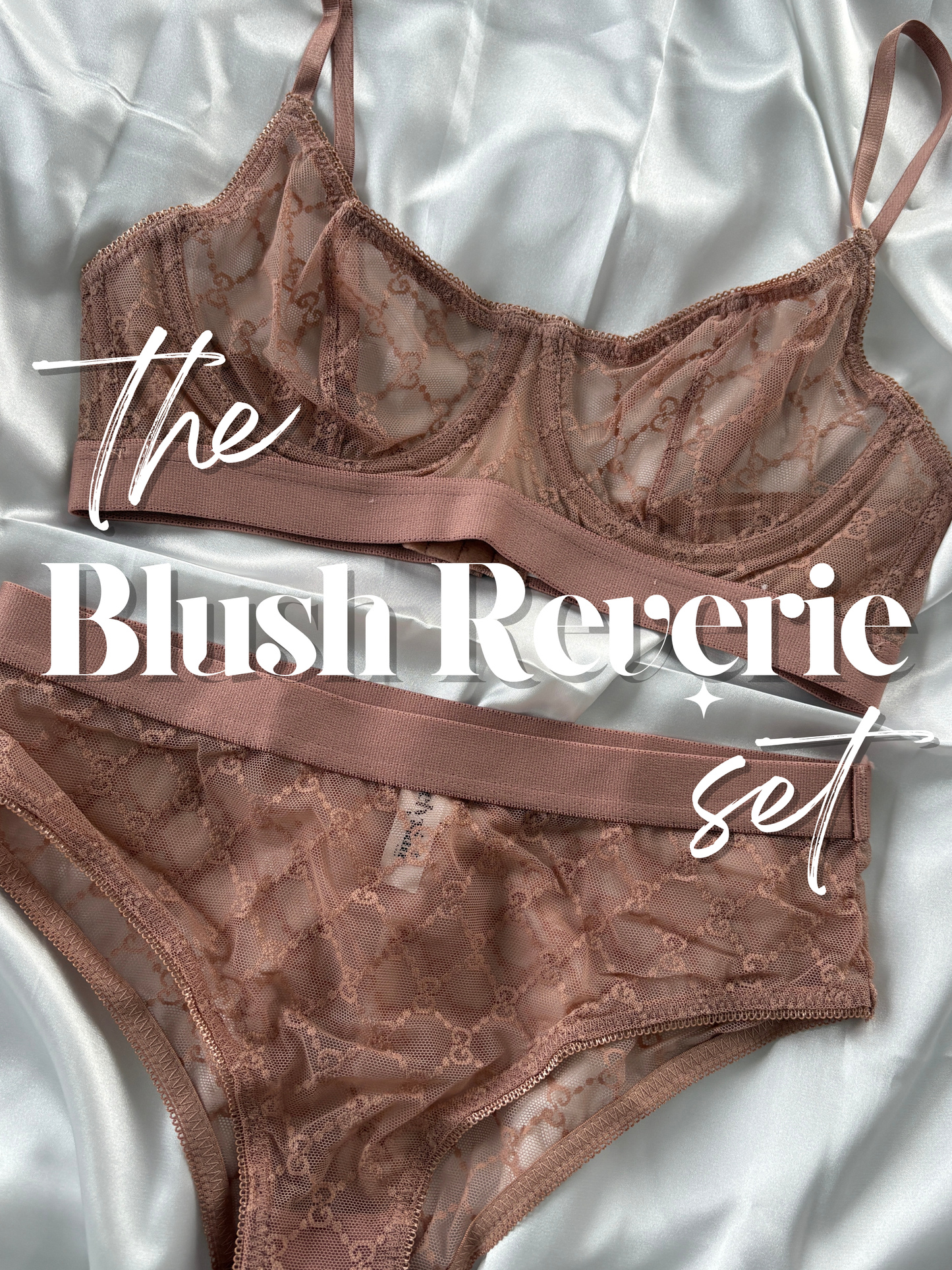 Blush Reverie Lingerie Set