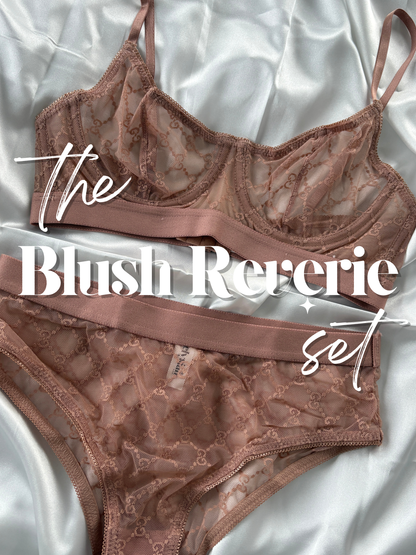 Blush Reverie Lingerie Set