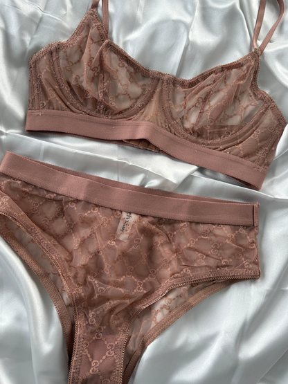 Blush Reverie Lingerie Set
