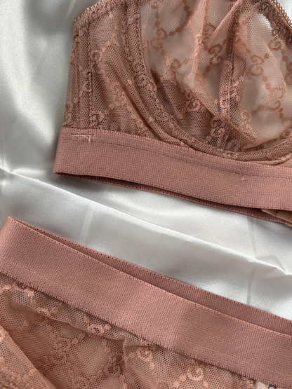 Blush Reverie Lingerie Set
